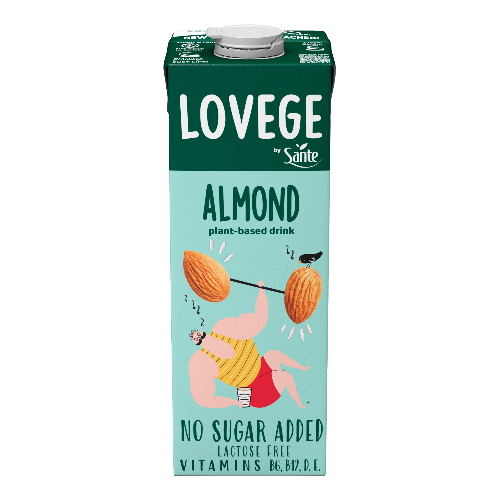 almond lovege Lovege bademov napitak 1l - Slika 1