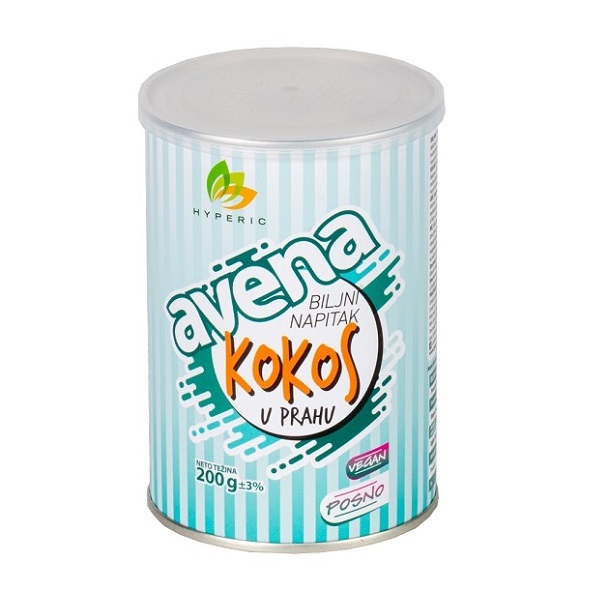avena kokos prah Avena kokosovo mleko u prahu 200g - Slika 1