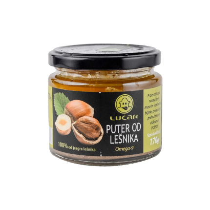 Puter od lešnika 170g