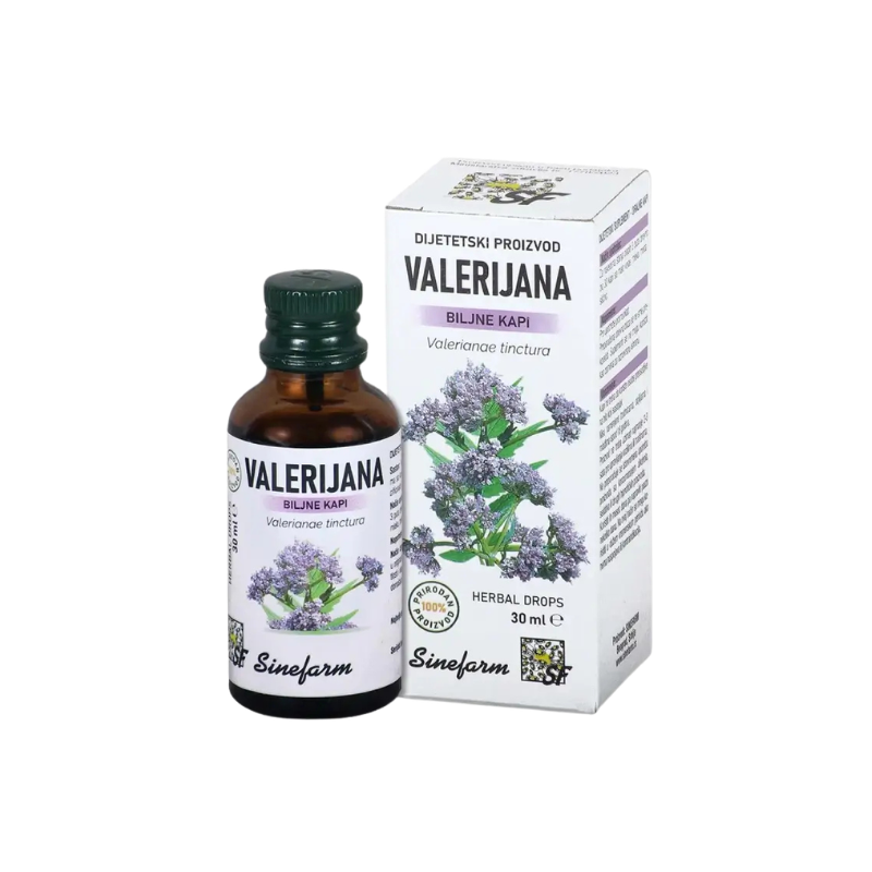 valerijana kapi Valerijana biljne kapi 30ml - Slika 1